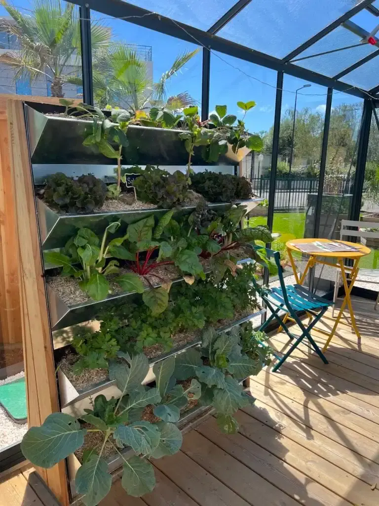 Installer serre nourricière