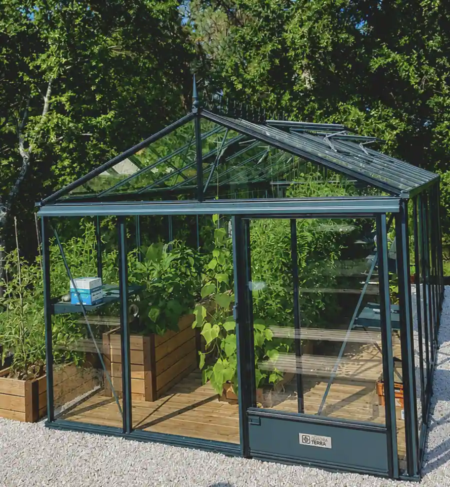 installation serre potager dans le 92