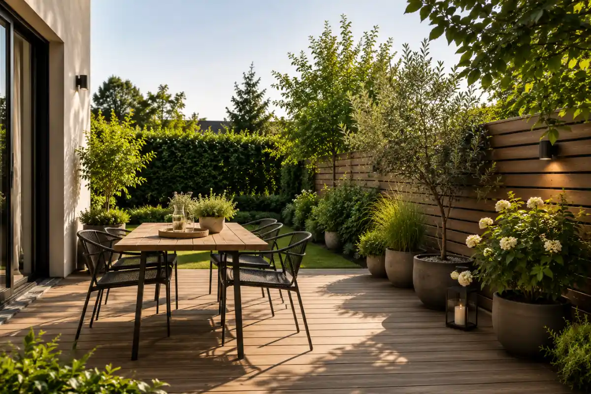La terrasse pensée pour le quotidien