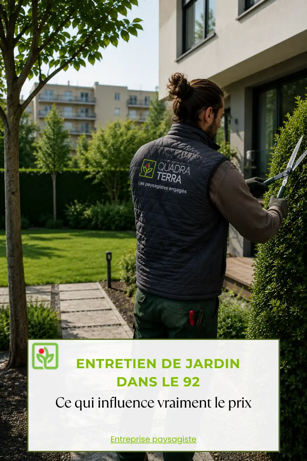 Entretien de jardin dans le 92 : ce qui influence vraiment le prix