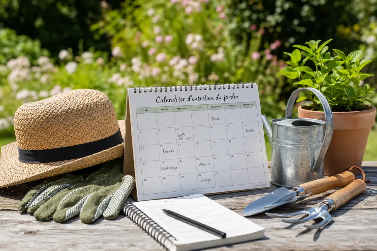 Calendrier d’entretien du jardin : que faire chaque mois ?