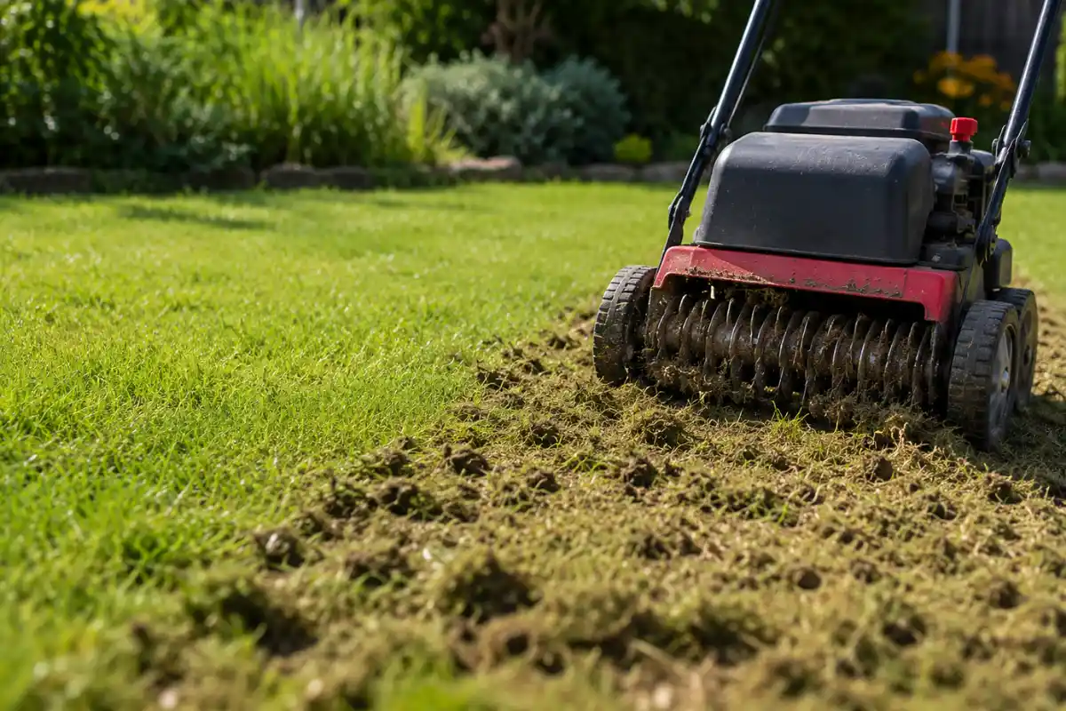 Scarification de pelouse : quand et comment scarifier son gazon