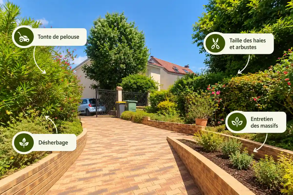 Entretien de jardin en résidence secondaire