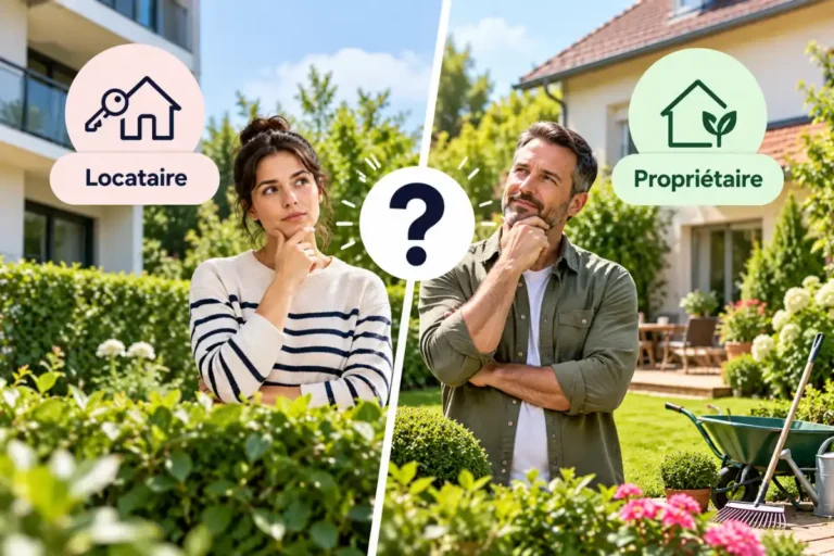 Entretien du jardin en location : ce que paie le locataire et le propriétaire